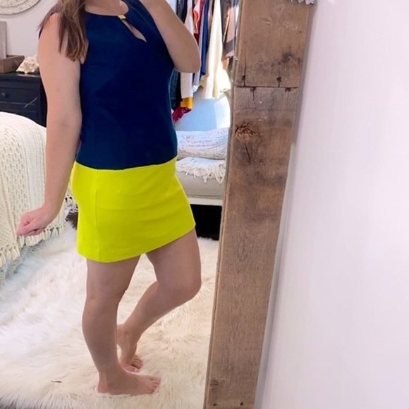 Trina Turk color block dress size 10 - Picture 3 of 6